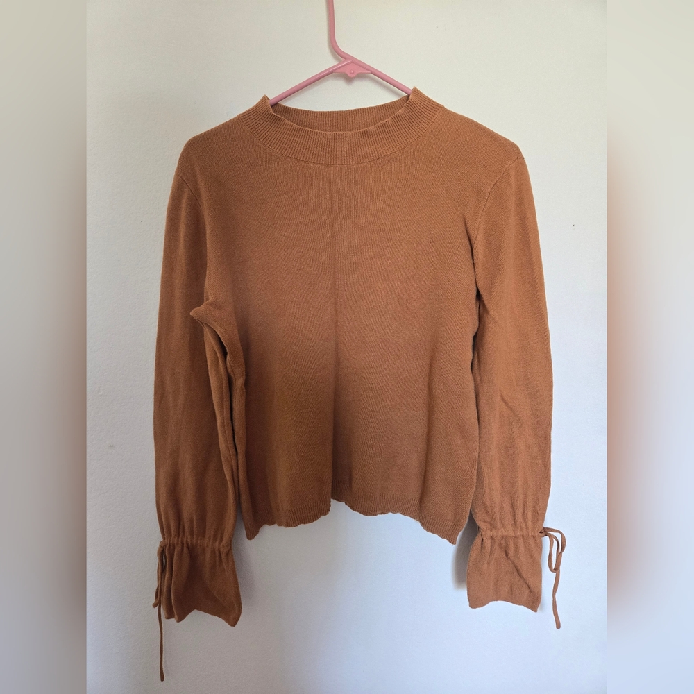 Unbranded orange sweater large